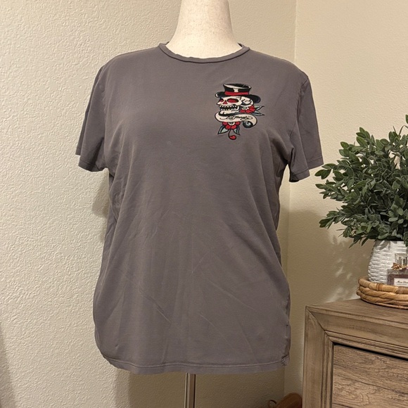 Ed Hardy Other - Ed Hardy Gray Graphic T-Shirt